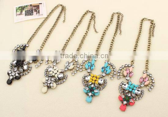 New Fashion Collar Vintage Pendant Statement Necklace Women Necklaces & Pendants Fashion Necklaces for Women 2014
