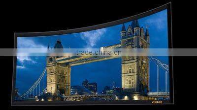 3d curved fixed frame screens