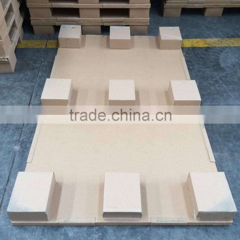 Thickening type honeycomb paper pallet composite paper pallet