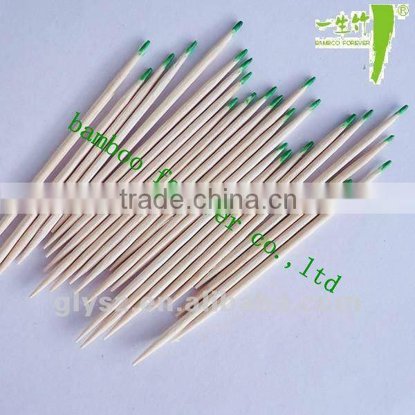 Nature wooden toothpicks with minted
