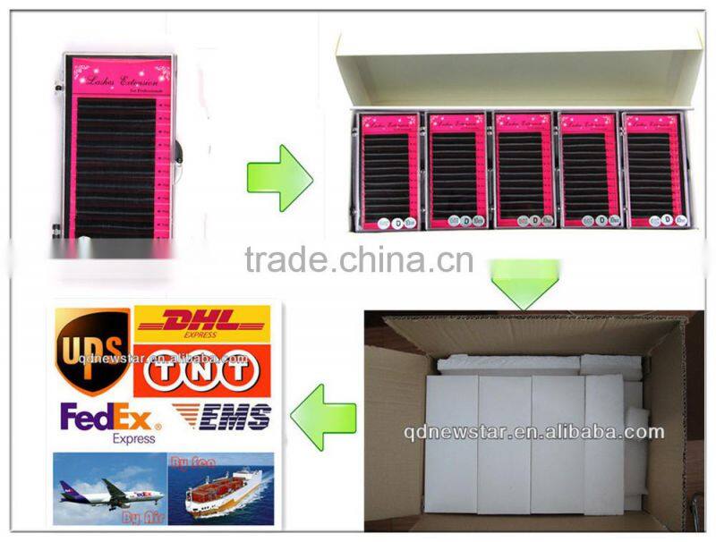 2015 hot sale best quality mink eyebrow extensions wholesale