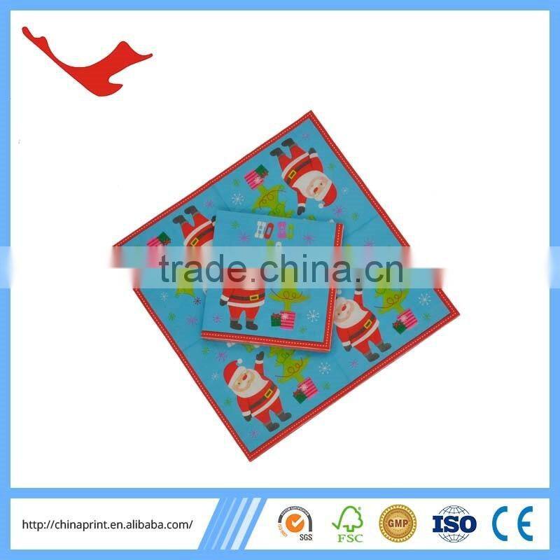 007 christmas decoration serviette tissue paper wholesale