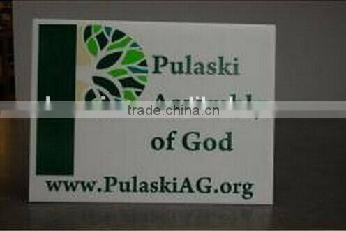 2-12mm Fluted Plastic Coreflute signs