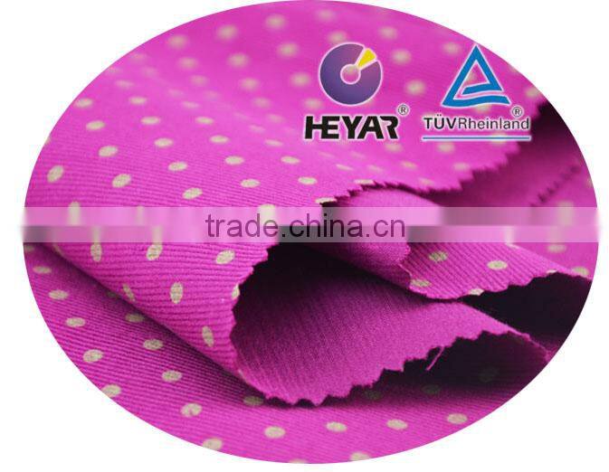 Customized Different Dot Print Corduroy Fabric