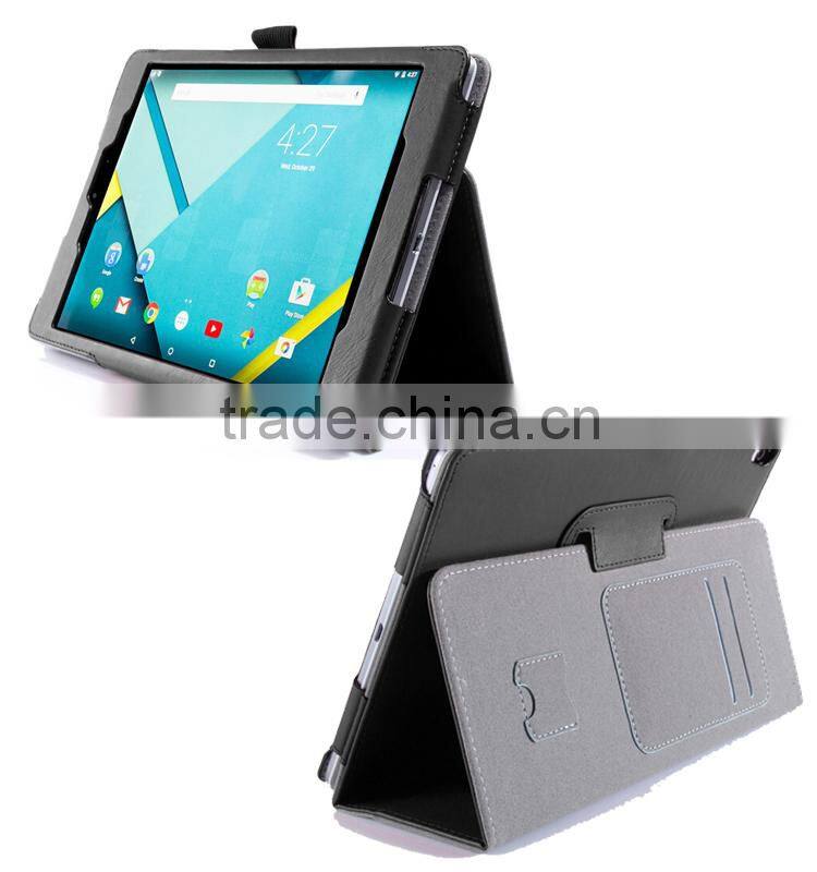 Wholesale Alibaba Shockproof Leahter Case Cover For Google Nexus9 8.9 inch