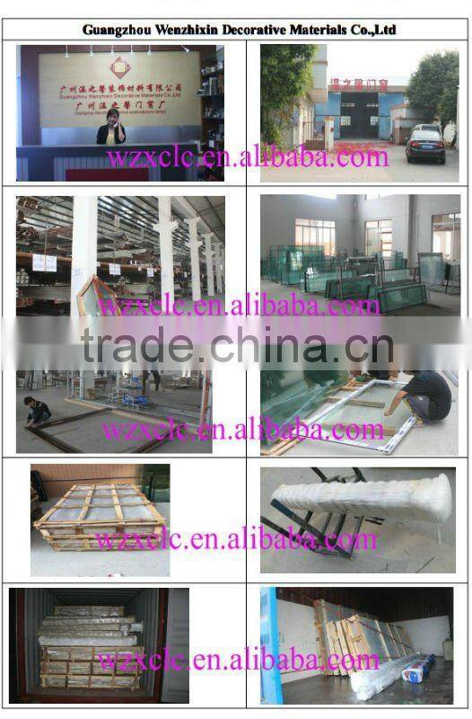 champagne color aluminum sliding window