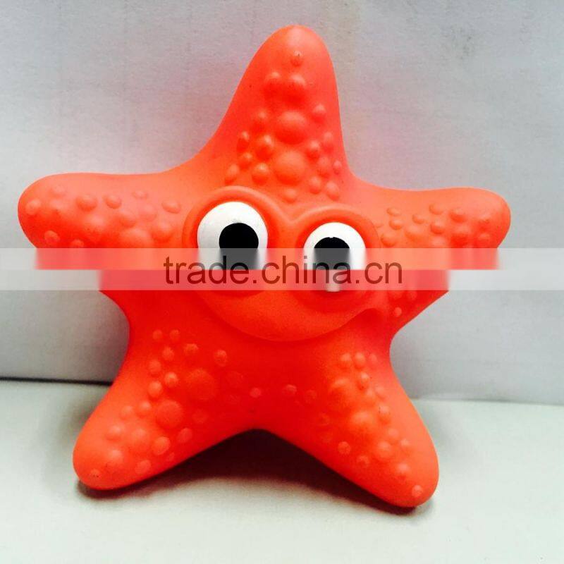 Star Bath Toys, Sea Animal Vinyl Toys