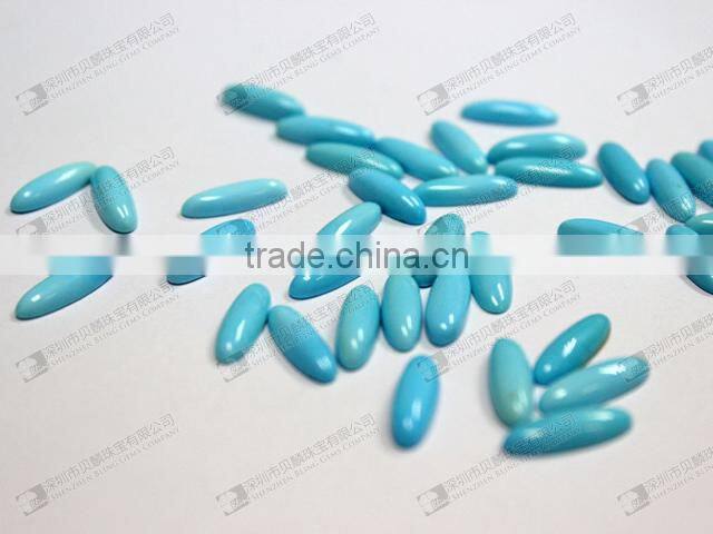 Natural turquoise stone beads