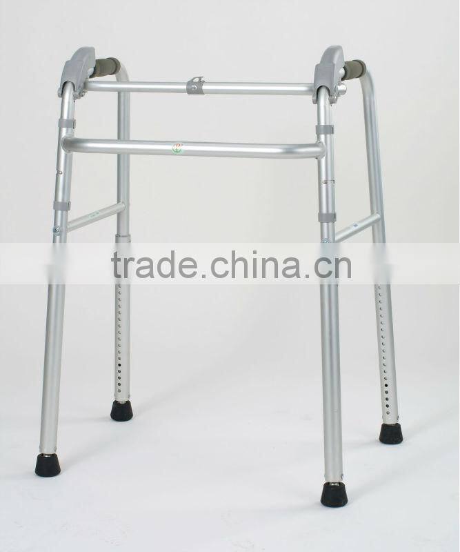 2014 Chinese supplier durable multi-funtional aluminium foldable stair climbing rollator