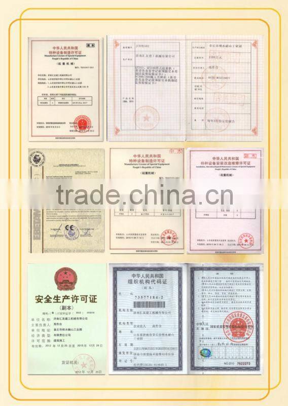 QTP5210 flat tower crane price