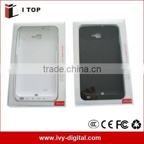 3000mAh Supper High Capacity External Battery Pack For Samsung Galaxy Note GT-N7000 i9220 (SE002-1)