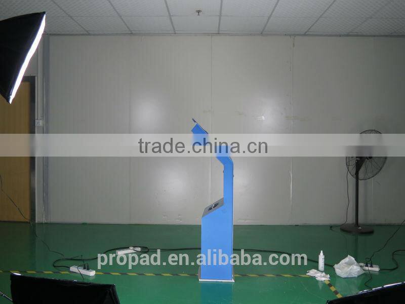 22" standing cheap all in one pc counter display box