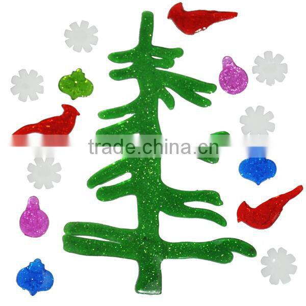 christmas sticky window decoration SNOWMAN ornament
