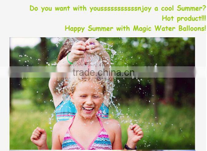 2016 Hot sell water magic balloon for party decoration