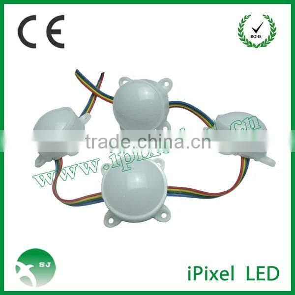 ICRGB 45mm rgb pixel point led ws2801 full color arduino dmx control waterproof