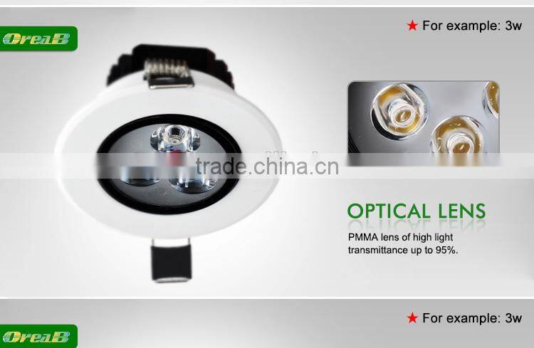 SAA CE PHM Lutron Dimmer 3w led downlight dimmable
