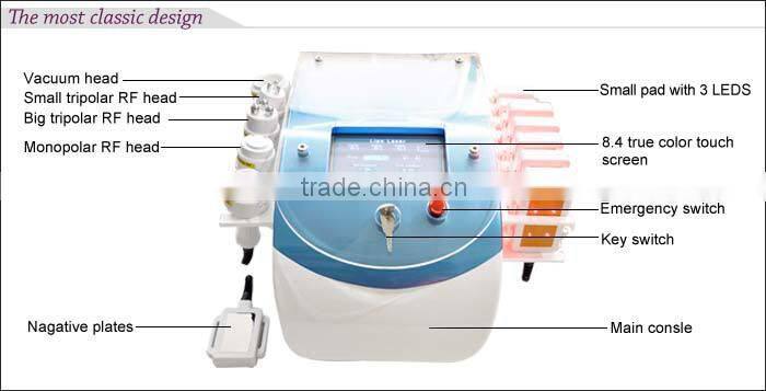 2015 New multifunction rf laser slimming machine
