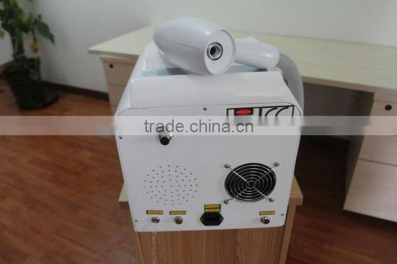 Q-switched ND: YAG laser, laser tattoo removal machine price for eyebrow removal skin rejuvenation -D003