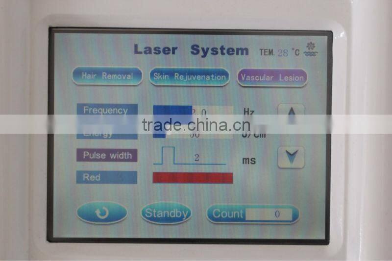2013 permanently hair removal diode q-swithed laser machine for promotion