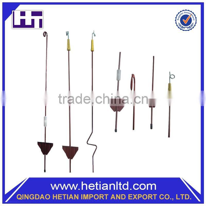 China Manufacturer Easily Assembled Pigtail Fencing Post For Data Cabling