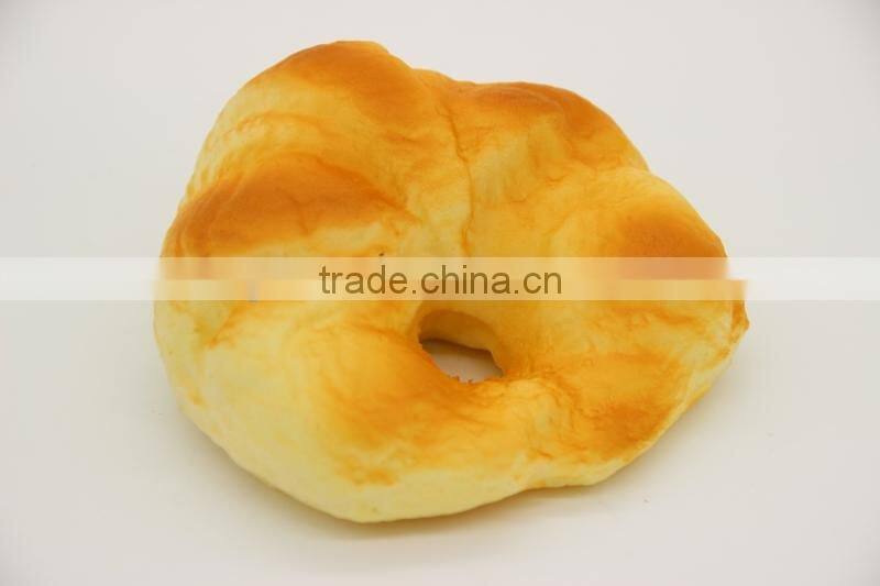1pc Bread fake soft touch toast breakfast package props artificial