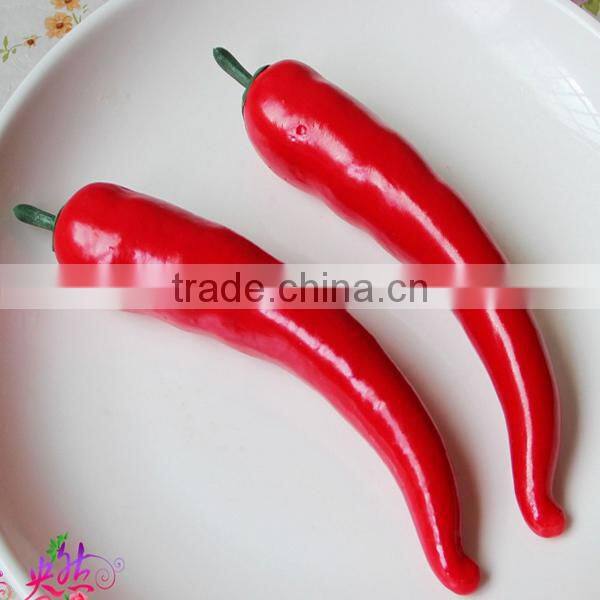 hot sell artificial vegetable,artificial pepper,home and office decoration chilli