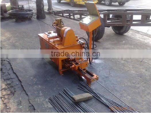 automatic Numerical Control steel bar straightener and cutter/reinforcing steel adjusting cutter