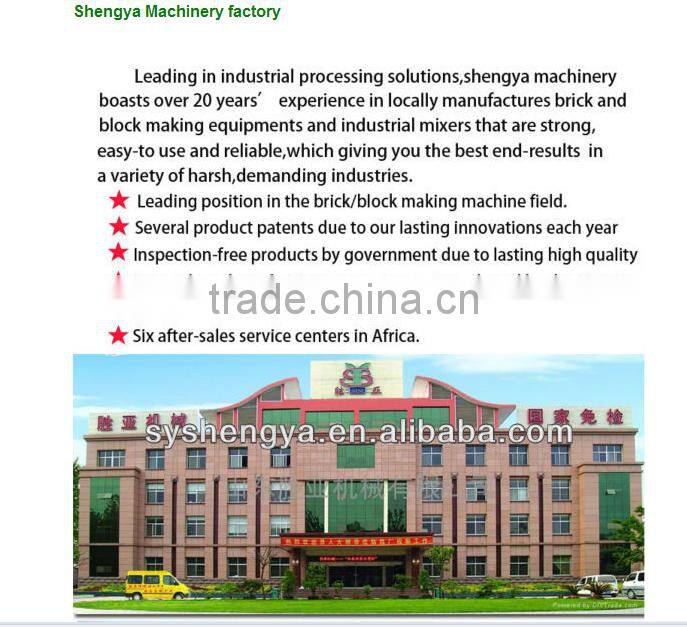 Cheap price good performance SY1-20 tanzania soil interlocking brick machine for sale industrial hydraulic clay solid blocks