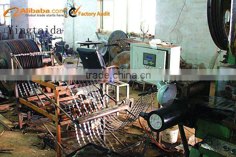 BTO-22 galvanized razor barbed wire