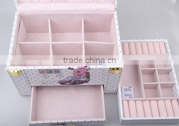 2016 Wholesale New Design High Quality Jewelry Box wedding gift