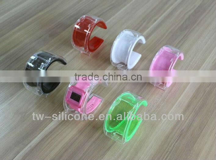 plastic watch display box cheap clear plastic watch box