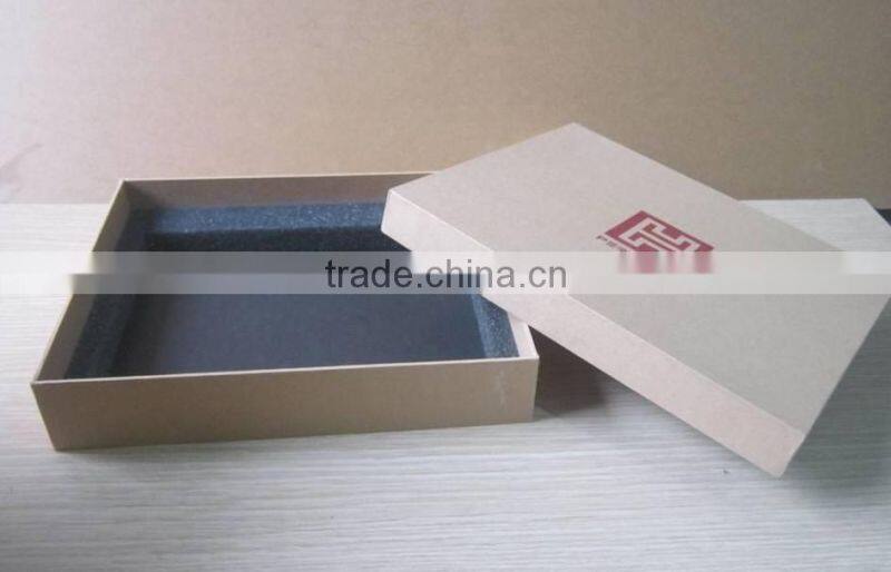 High quality packaging box with fabric inside