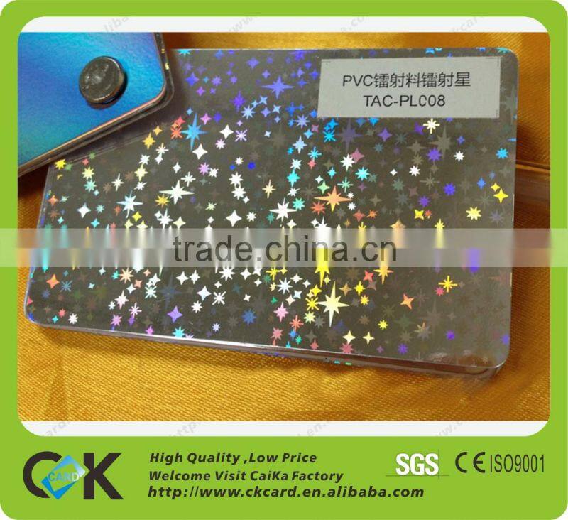 Full color printing business cards with holograms from gold supplier
