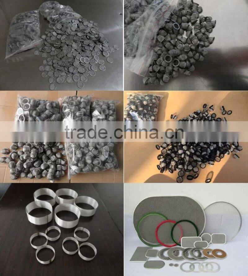 YS stainless steel perforated filter mesh tube/perforated sylinder strainer/perforated pipe strainer