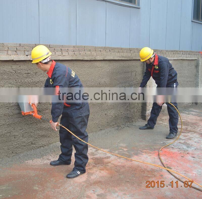 cement plastering spraying gun machine
