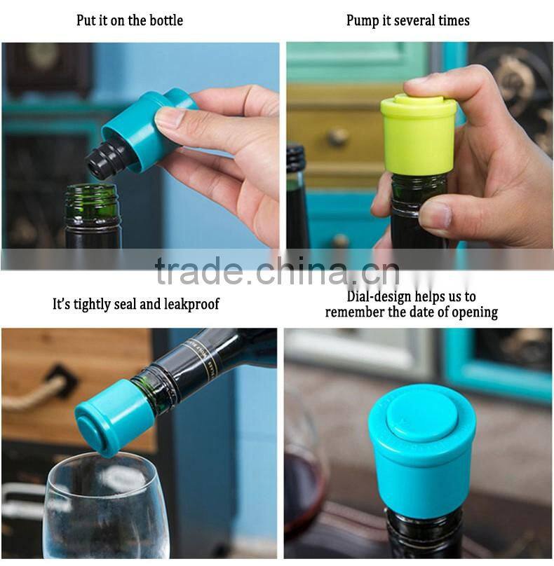 bar wine accessories bottle stopper, wine stopper, vacuum wine stopper