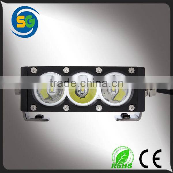 2015 factory price 30W single row straight led bar light for turck offroad use only