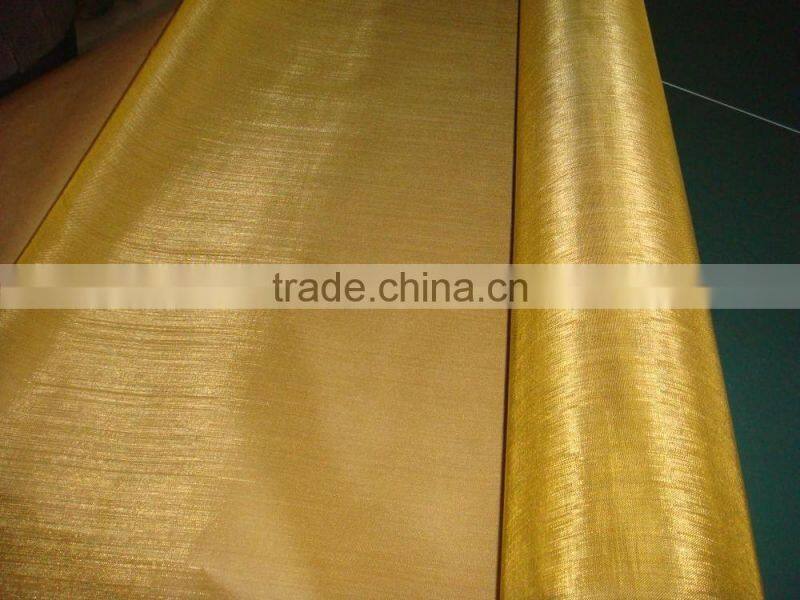 brass metal mesh for screens/brass mesh screen