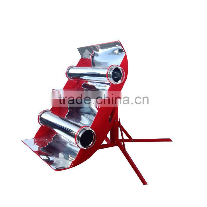 solar parabolic trough collector with tracking system
