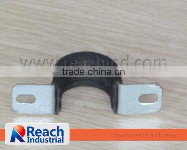 Saddle Pipe Clamp Conduit Saddle Clamp with Rubber
