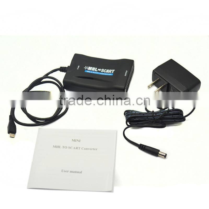 New MHL to SCART Converter Supports NTSC and PAL Formats