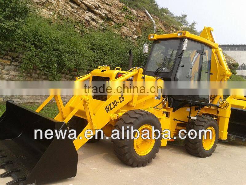 2016 hot sale CE WZ30-25 chinese backhoe loader