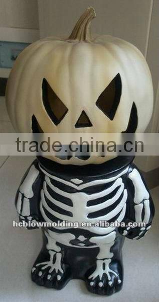 OEM Blow Molding halloween decoration plastic artificial large pumpkins Hui zhou Factory