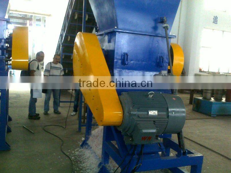 pet bottle crushing machine/pet shredding machine/plastic pet flake Shredder