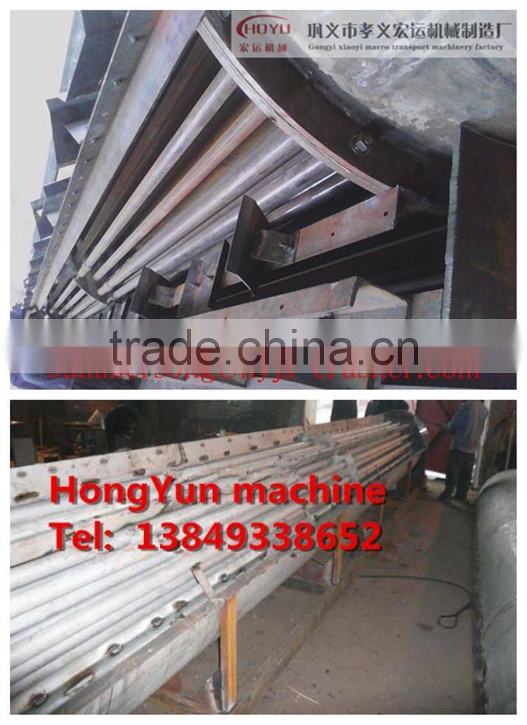 Low crackle rate stainless steel quartz sand dryer with no pollution