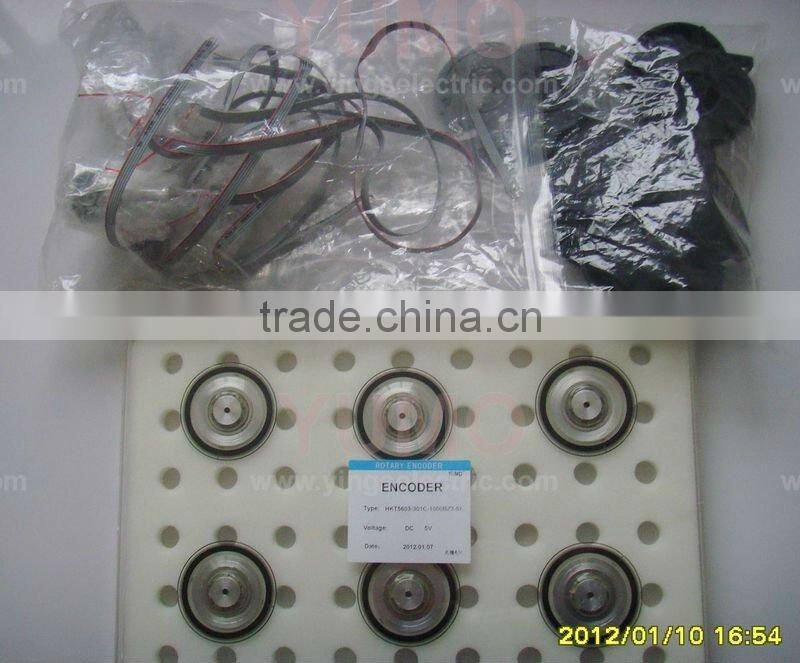 HKT56 servo motor 500ppr encoder dc motor optical YUMO small min rotary encoder motor encoder