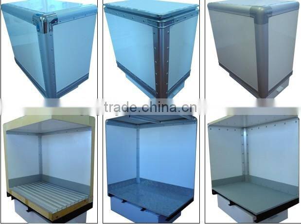 Plastic fiberglass truck box body with great price