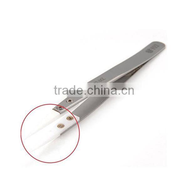 ceramic head tweezer,wholesale ceramic tweezer for vapor products
