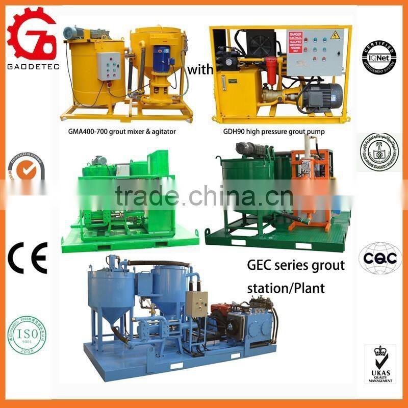 GDH75 100 easy operation advanced jet cement grout pump for curtain grouting