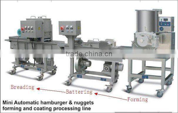 Mini Automatic Hamburger &nugget processing line